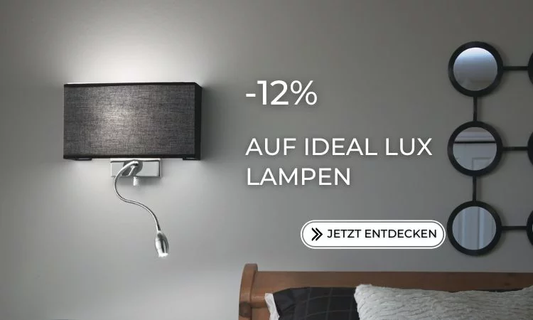 -12% auf Ideal Lux Leuchten